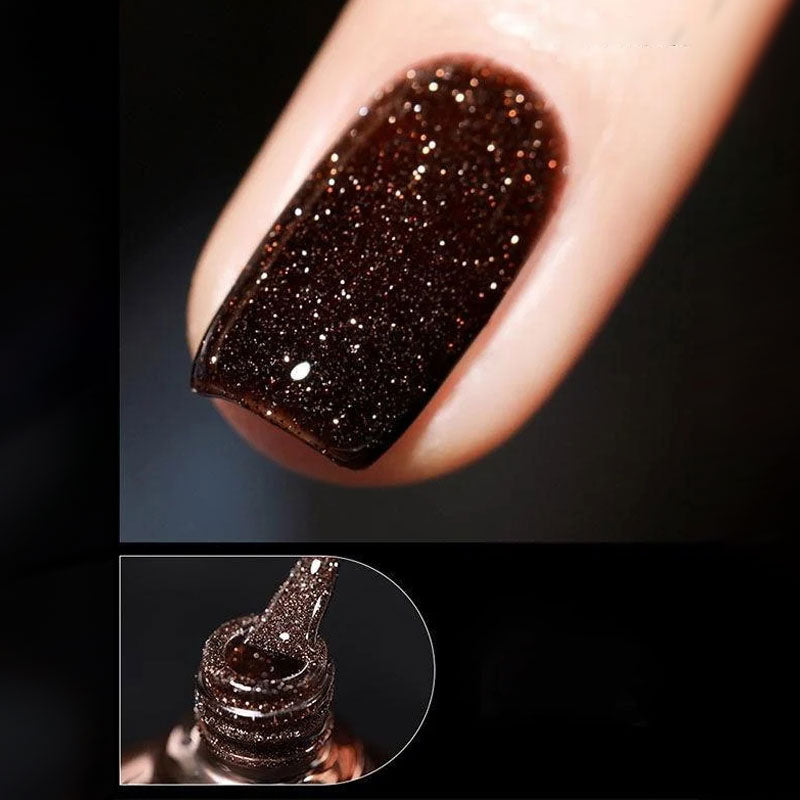 💜Last Day-Buy 1 Get 1 Free!💜High Density Glitter Nail Gel Polish💅✨
