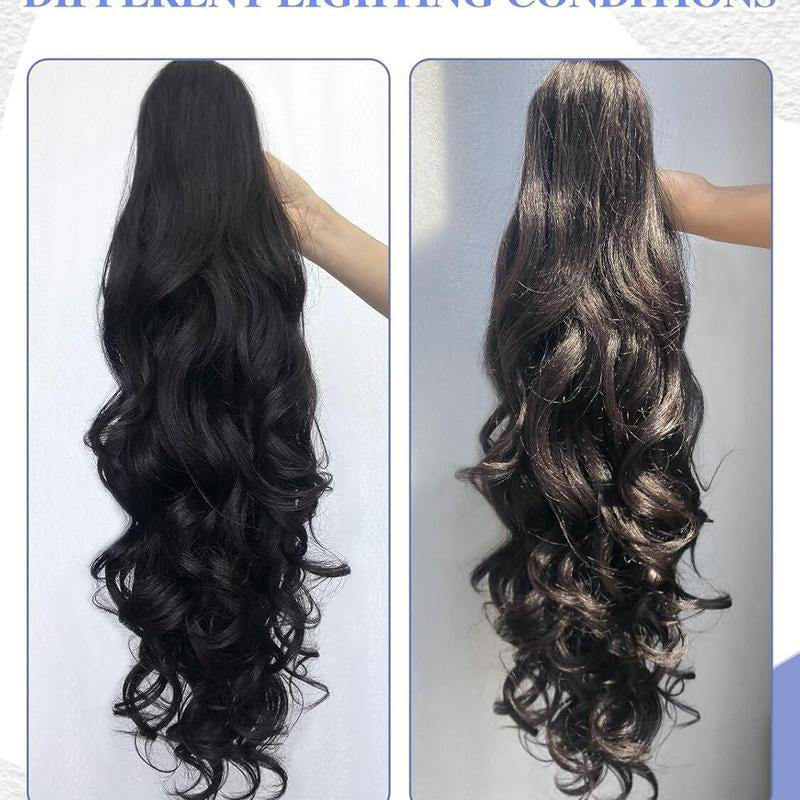💜 LAST DAY PROMOTION - 50%OFF💜Clip-on Wavy Ponytail Extension
